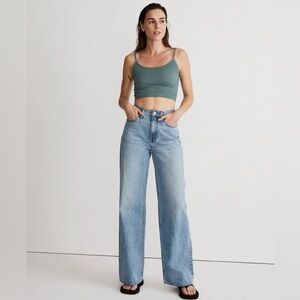 MADEWELL Curvy Superwide-Leg Jeans